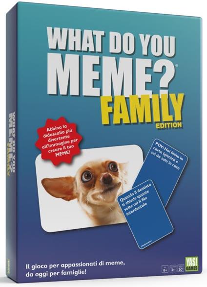 What Do You Meme? Family edition. Gioco da tavolo