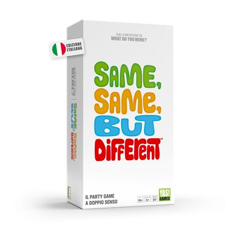 Same, Same, but different. Gioco da tavolo