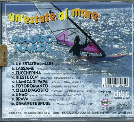 Un'estate al mare - CD Audio di Mauro Nardi - 2