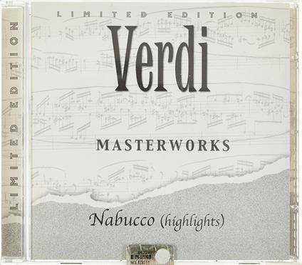 Nabucco (Selezione) - CD Audio di Giuseppe Verdi