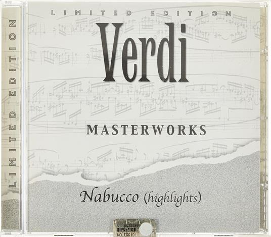 Nabucco (Selezione) - CD Audio di Giuseppe Verdi