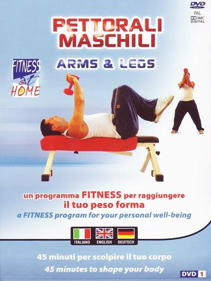 Pettorali maschili. Arms and Legs (DVD) - DVD