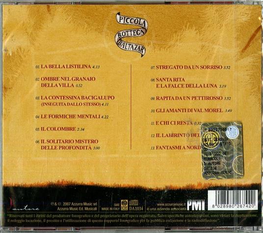 Il disco dei miracoli - CD Audio di Piccola Bottega Baltazar - 2