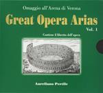 Great Opera Arias: Arena Di Verona Vol.1 ( + Libretto)