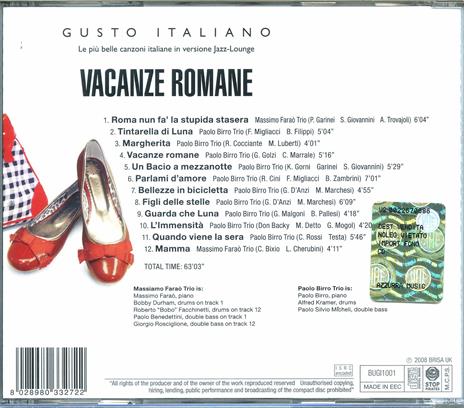 Vancanze romane - CD Audio di Massimo Faraò - 2