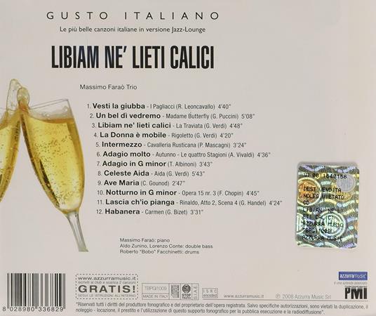 Libiam ne' lieti calici - CD Audio - 2