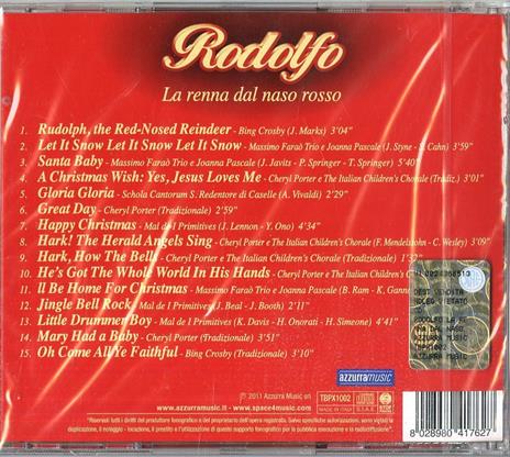 Rodolfo, la renna dal naso rosso - CD Audio - 2