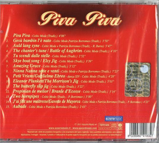 Piva piva - CD Audio - 2