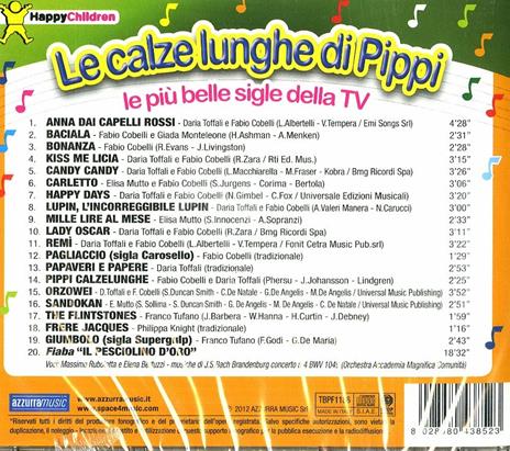 Le calze lunghe di Pippi - CD Audio - 2