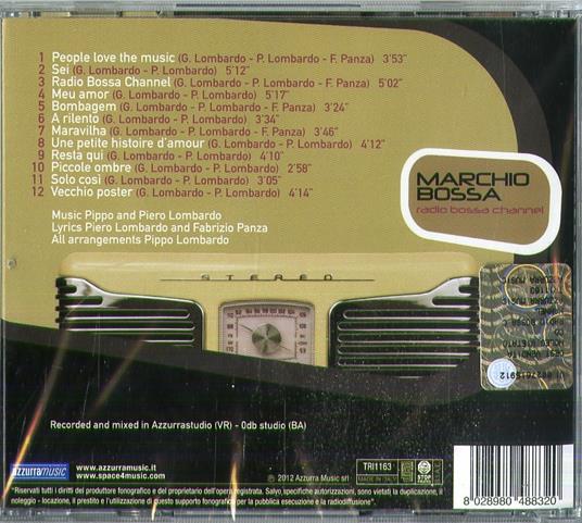Radio Bossa Channel - CD Audio di Marchio Bossa - 2