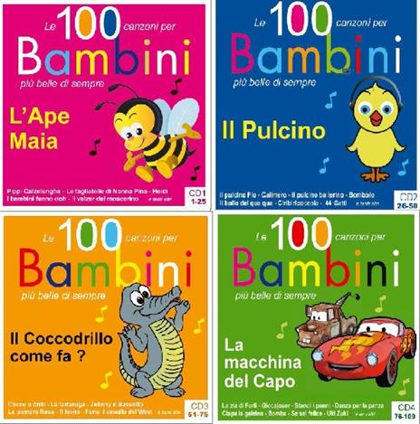 Le 100 canzoni per bambini più belle di sempre - CD Audio - 3