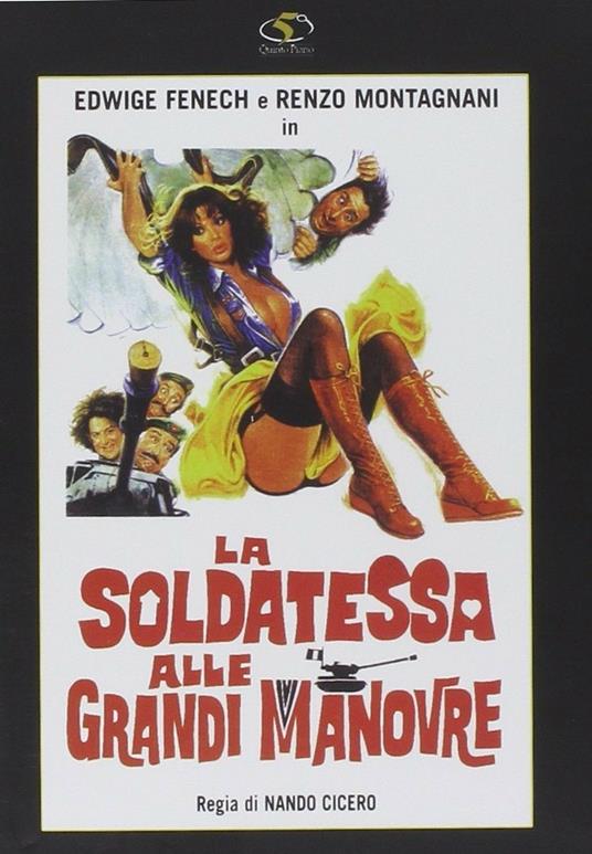 La soldatessa alle grandi manovre (DVD) di Nando Cicero - DVD