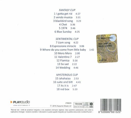 My Cup of Music - CD Audio di Tolo Marton - 2