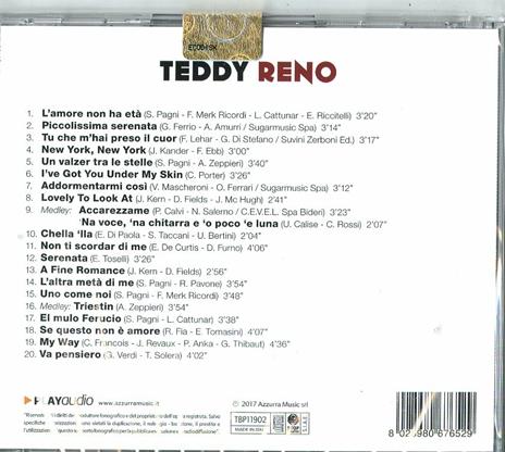 Teddy Reno - CD Audio di Teddy Reno - 2