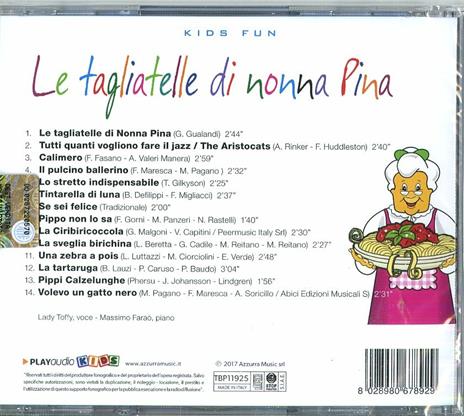 Le tagliatelle di Nonna Pina - CD Audio - 2