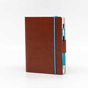 Agenda Intempo 2027 12 mesi giornaliera 9x13 Con Elastico Blueband Beige