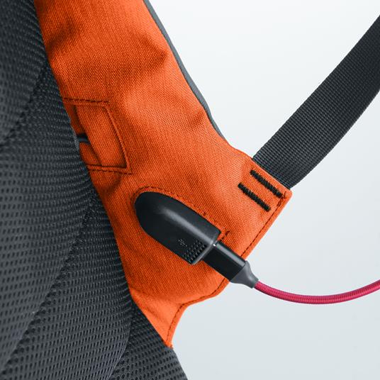 Zaino Intempo Tekniko con chiusura a combinazione, cavo antifurto e porta USB Blue Navy - 12