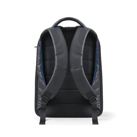 Zaino Intempo Tekniko con chiusura a combinazione, cavo antifurto e porta USB Blue Navy - 3