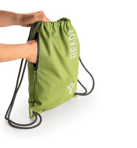 Zaino Coulisse - Zaino a sacca Intempo Ready Sport - Sack Verde Lime - 3