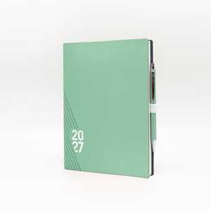 Agenda Intempo 2027 12 mesi giornaliera 15x21 Kairos Lime
