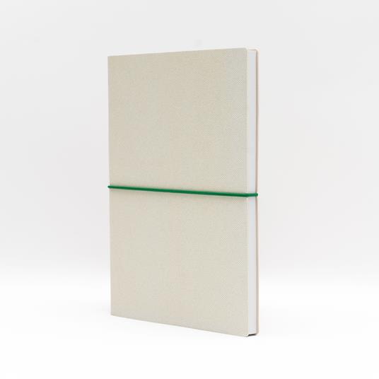 Agenda 17 Mesi, giornaliera, Ciak 2025-2026, Denim Intempo, Bianco - 15 x 21 cm