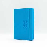 Cartoleria Agenda 16 Mesi, giornaliera, Monobloc 2025-2026, Intempo, Azzurro - 12 x 17 cm InTempo