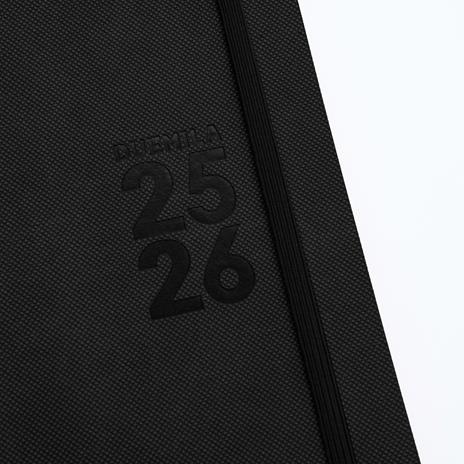 Agenda 16 Mesi, giornaliera, Monobloc 2025-2026, Intempo, Nero - 15 x 21 cm - 3