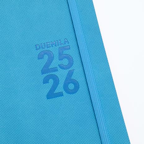 Agenda 16 Mesi, settimanale, Monobloc 2025-2026, Intempo, Azzurro - 15 x 21 cm - 3