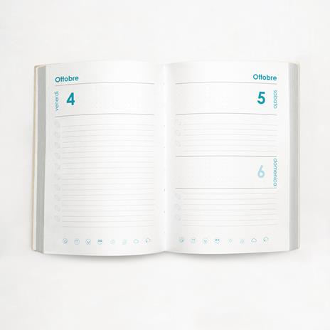 Agenda 16 Mesi, giornaliera, Write 2025-2026, Intempo, Arancio - 15 x 21 cm - 2