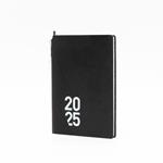 Agenda InTempo 2025, 12 mesi, Kairos, giornaliera, nero - 8 x 12,5 cm