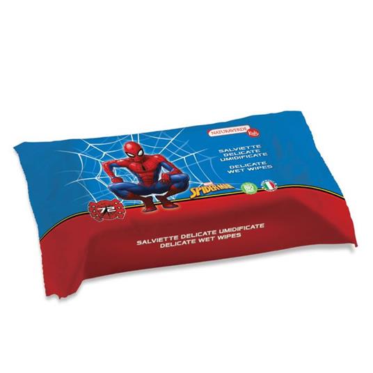 Naturaverde Kids Salviettine Spiderman 72 Pz