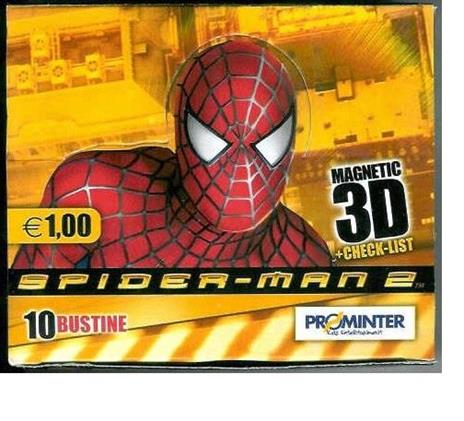 Spider-Man 2 Magneti 3D Box 10 Bustine Prominter