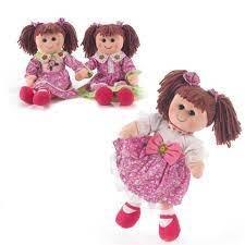 ERIKA" BAMBOLA DI PEZZA L.35 CM in scatola regalo