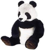 Plush & Company Peluche Panda Seduto H 95 Cm