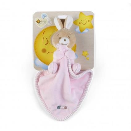 Peluche Coniglietta Fazzoletto Rosa 30 cm