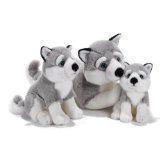 Plush Cane Siberian Husky 29 Cm - 3