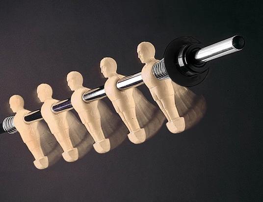 Calciobalilla In Mdf Con Aste Rientranti Garlando G-5000 - 3