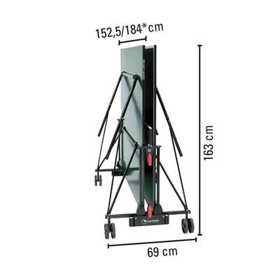 GARLANDO PROGRESS INDOOR BLU Tavolo ping pong per uso interno - 4