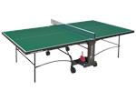 Tavolo Da Pin Pong Con Piano Verde E Ruote Per Interno Garlando Advance Indoor