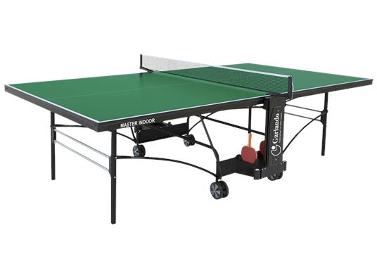 Tavolo Da Pin Pong Con Piano Verde E Ruote Per Interno Garlando Master Indoor