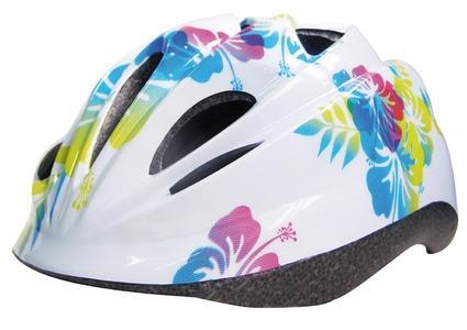 Casco Bike Flowers