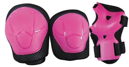 Set Di Protezion Kids Fucsia