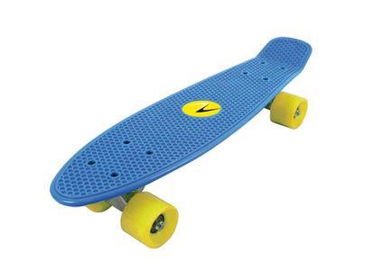 Skateboard Freedom Tavola Azzurra. Ruote Gialle