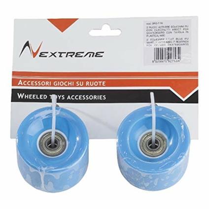 2 Ruote Azzurre 60x45 mm Pu