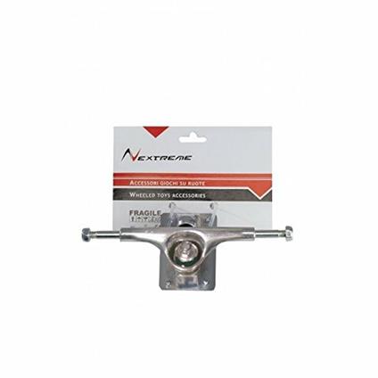Truck in alluminio 12,7 cm (5") completo di pad per skateboard con tavola in legno STREET PRO