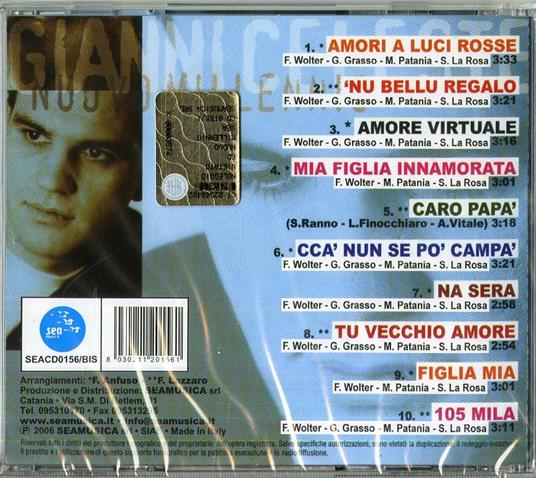 Nuovo Millennio - CD Audio di Gianni Celeste - 2
