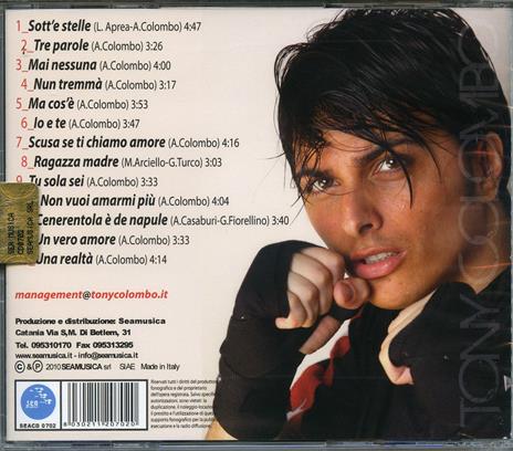 Sott'e Stelle - CD Audio di Tony Colombo - 2