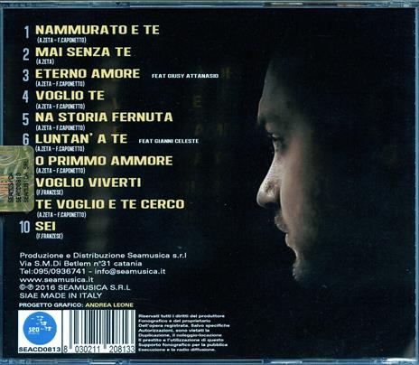 Eterno amore - CD Audio di Andrea Zeta - 2