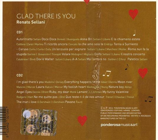 Glad There Is You - CD Audio di Renato Sellani - 2