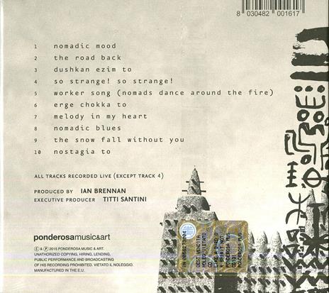 Like a Bird or Spirit, not a Face - CD Audio di Sainkho - 2